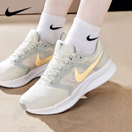 耐克（NIKE）女鞋 2025新款秋季RUN SWIFT 3運動(dòng)鞋網(wǎng)面透氣慢跑鞋緩震跑步鞋 帆白/褐灰-013 36
