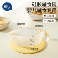 葆氏嬰兒輔食碗新生兒鷹嘴碗寶寶專用喂水喂奶硅膠軟嘴碗吃米糊碗