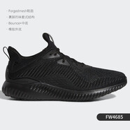 阿迪達斯 （adidas）alphabounce 1男女減震運動跑步鞋 FW4686 FW4685 黑武士 40.5