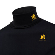 南極人高領(lǐng)加絨打底衫冬季高領(lǐng)打底衫男加絨加厚保暖內(nèi)衣黑色長袖t恤潮 高領(lǐng)黑NY S （85-95斤）