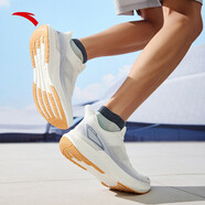 安踏（ANTA）氫跑7丨男鞋冬季網(wǎng)面跑步鞋男減震運動(dòng)鞋 紙莎白/霧灰-1 39 （男6.5）