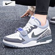 耐克（NIKE）男鞋 2025秋季新款AJ312運動鞋時尚休閑鞋 AJ312/彗星紫-調色灰/翻毛皮元素 42.5