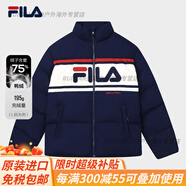 斐樂（FILA）情侶款羽絨服23冬復古休閑立領加厚上衣男女F11U349903官方旗艦 F11U349903FDB XL XL 180/100A