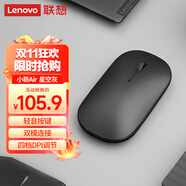 聯(lián)想（Lenovo）鼠標(biāo) 無線鼠標(biāo) 藍牙鼠標(biāo) 小新Air2藍牙無線鼠標(biāo) 便攜辦公鼠標(biāo) 臺式機筆記本鼠標(biāo) 星空灰