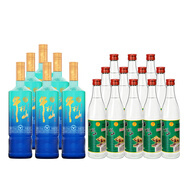 牛欄山 青牛二 42度 500ml*6 整箱裝+白牛二  42度 500ml*12瓶 整箱裝