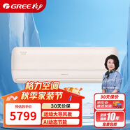格力（GREE）1.5匹 京舒享 一級變頻冷暖 Ai節(jié)能 壁掛式空調(diào)掛機 KFR-35GW/(35562)FNhCd-B1(WIFI)