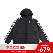 阿迪達(dá)斯冬季兒童寶寶運動男童大童短款輕薄棉服棉襖外套 IY7497 IY7497 164
