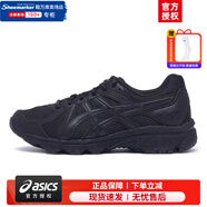 亞瑟士（ASICS）男鞋女鞋 25秋季新款穩定基礎寬楦運動(dòng)鞋 慢跑緩沖減震馬拉松跑鞋 【JOG 100T】黑武士-寬楦/店長(cháng)推薦 42.5 (270mm)
