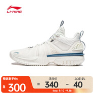 李寧（LI-NING）2024年男子反伍暴風(fēng)2024籃球鞋 ABFU017-3 41