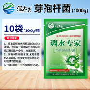 嘉宴復(fù)合枯草芽孢桿菌種EM菌粉魚塘肥水產(chǎn)養(yǎng)殖凈水調(diào)水專家改善水底質(zhì) 整箱=1000g*10袋