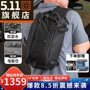 5.11（TACTICAL SERIES ）城市輕戶外 LV10戰(zhàn)術(shù)背包511男多功能戶外騎行斜挎包56701 約10L容量/黑色