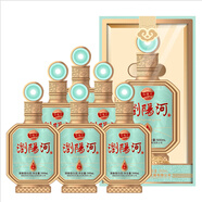 瀏陽(yáng)河 清香型白酒 52度 500mL 6瓶 瀏陽(yáng)河茗萃優(yōu)雅30