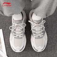 李寧（LI-NING）休閑鞋脈沖男鞋2025春秋新款低幫老爹鞋男網(wǎng)面透氣輕便耐磨休閑鞋