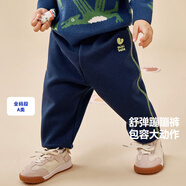 迷你巴拉【蹦蹦褲】男女童褲子寶寶秋棉彈衛(wèi)褲運(yùn)動(dòng)褲長(zhǎng)褲2025新品