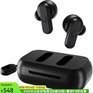 SKullcandy骷髏頭 Dime 2 真無(wú)線(xiàn)入耳式藍牙耳機 適合健身房 運動(dòng)和游戲 IPX4 防汗防塵 美國直郵 Black