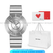 三宅一生（ISSEY MIYAKE）時(shí)尚 石英 不銹鋼表帶 日韓表 38 男女 銀色表盤(pán) SILAN001高顏值 38mm