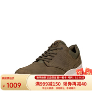 ECCO愛步男鞋 經典歐IRVING列時尚休閑鞋舒適透氣日常百搭皮鞋 511734 卡其綠色-55894 42