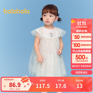 巴拉巴拉寶寶連衣裙兒童公主裙女童裙子夏裝2025洋氣208225111044