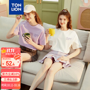 唐獅（TonLion）2025短袖T恤印花半袖上衣寬松體恤衫