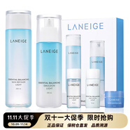 蘭芝（LANEIGE）韓國(guó)LANEIGE蘭芝套裝水乳2件套面霜精華套盒男女護(hù)膚品生日禮盒 水衡清盈水乳5件套【油性肌膚】