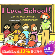 英文原版繪本童書(shū) I Love School! 入選美國幼兒園教輔 圖畫(huà)書(shū) . 夢(mèng)想童趣城