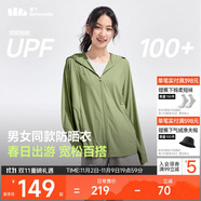 蕉下（beneunder）京東專供防曬衣女防曬服寬松外套男女同款A(yù)L672戶外漫野綠S