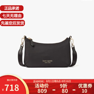 凱特絲蓓單肩包女包時(shí)尚潮流斜挎包尼龍小號斜挎包單肩包七夕禮物情人節禮物 K4466001黑色