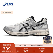 亞瑟士ASICS跑步鞋女鞋緩震耐磨運動(dòng)鞋舒適透氣跑鞋 GEL-EXALT 2 白色/銀色/黑色 35.5