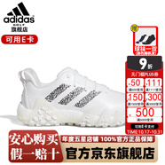 阿迪達(dá)斯 （adidas）高爾夫球鞋男士25新款時尚輕便透氣輕量緩震B(yǎng)OA系帶GOLF運(yùn)動男鞋 GY9820 白/一號黑/晶白(系帶款) 47 （UK11.0）