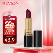 露華濃（Revlon）麗采保濕滋潤唇膏黑管口紅4.2g黑櫻桃477#女士不掉色中秋禮物女