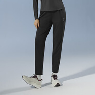 馬孔多（macondo）原創(chuàng  )單品｜跑步長(cháng)褲9代后兜防汗手機倉吸濕速干運動(dòng)褲 黑色 -女款加絨 L