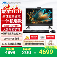 戴爾靈越5430 高端一體機(jī)臺(tái)式電腦(13代i5 16G 512G)黑 23.8護(hù)眼大屏  商用辦公影音娛樂 教育學(xué)習(xí)機(jī)