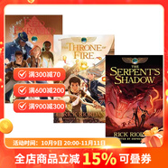 Percy Jackson 波西杰克遜 第一季 Heroes of Olympus 第二季 Rick Riordan 英文原版小說 少年奇幻冒險 希臘神話冒險 【第三季全彩漫畫】埃及守護神 3冊