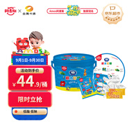 阿麥斯（amos） 4D積木果汁軟糖 350g/桶 混合口味橡皮糖 兒童糖果 送禮桶裝零食