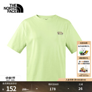北面（The North Face）短袖T恤 88GP綠色女款 XL