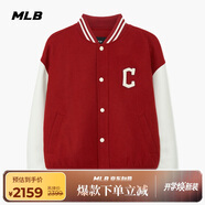 MLB棒球服男女情侶夾克虞書欣明星同款輕奢外套3AJPV0634-45RDS-XL