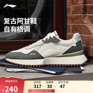 李寧載物阿甘鞋丨減震回彈經(jīng)典休閑鞋男2025柔軟輕量運動(dòng)鞋AGCV469