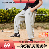 匡威Converse長褲童裝男女童針織休閑褲兒童運動透氣褲子