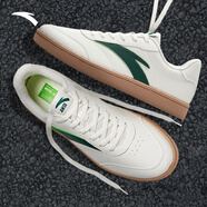 安踏（ANTA）輕松2 | 男鞋板鞋春季新款百搭休閑小白鞋輕便軟底青少年運動(dòng)鞋男 菌絲綠【活力板鞋-新款】 41 (255mm) 官方正品-現貨速發(fā)