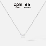APM Monaco蝴蝶項(xiàng)鏈女銀鎖骨鏈時(shí)尚飾品禮物送女友