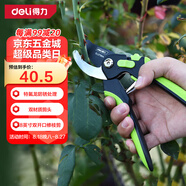 得力（deli）省力果枝剪園林園藝剪樹枝剪家用鉗修枝剪開口可調(diào)節(jié) 8英寸