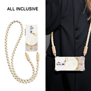 怡楓適用OPPOA11X手機殼新款掛脖a11可背斜挎掛繩硅膠a9來(lái)財小馬A9X全包四角防摔a8女保護套 透明-白來(lái)財小馬-掛件B181 OPPOA11X