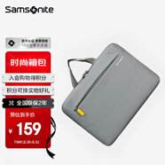 新秀麗（Samsonite）手提電腦包男女單肩包14英寸商務(wù)公文包蘋(píng)果華為筆記本斜挎包
