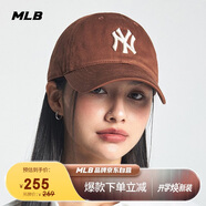 MLB棒球帽子秋夏鴨舌帽韓版潮流百搭 軟頂送禮3ACP6601N-50BRL