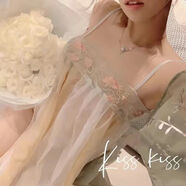 情趣套裝漢服蕾絲:異域誘惑綁帶復古連衣裙肚兜*心計免脫激情性感 綠色青蘋(píng)果/3件/套裝 均碼  【建議70-140】