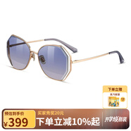 海倫凱勒墨鏡女網(wǎng)紅大臉時(shí)尚潮流遮陽(yáng)鏡簡(jiǎn)潔大氣開(kāi)車(chē)駕駛偏光太陽(yáng)鏡H8918 H8826晚霞色N29（非偏光）