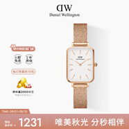 丹尼爾惠靈頓（DanielWellington）DW手表女士經(jīng)典小方表時尚歐美表七夕禮物送女友DW00100431