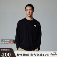 dickies簡(jiǎn)約百搭長(cháng)袖T恤男女同款2025新款時(shí)尚舒適情侶上衣 DK0 黑色 2XL
