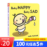 【100選5】英文原版 Baby Book Tower 一根毛 繪本紙板書 小毛孩寶塔書 兒童培養(yǎng)行為習慣 寶寶禮儀禮貌認知 Leslie Patricelli 【一根毛】Baby Happy Bab
