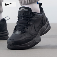 耐克（NIKE）官方男鞋女鞋 AIR MONARCH IVM2K氣墊運動鞋休閑鞋老爹鞋跑步鞋 415445-001 男女同款 黑色 45